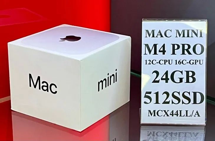 Apple Mac Mini / M4 Pro 24GB - 512SSD Silver MCX44LL/A - Produto