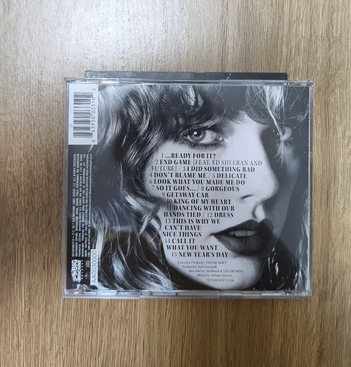 CD Taylor Swift Reputation com poster  - Foto 3
