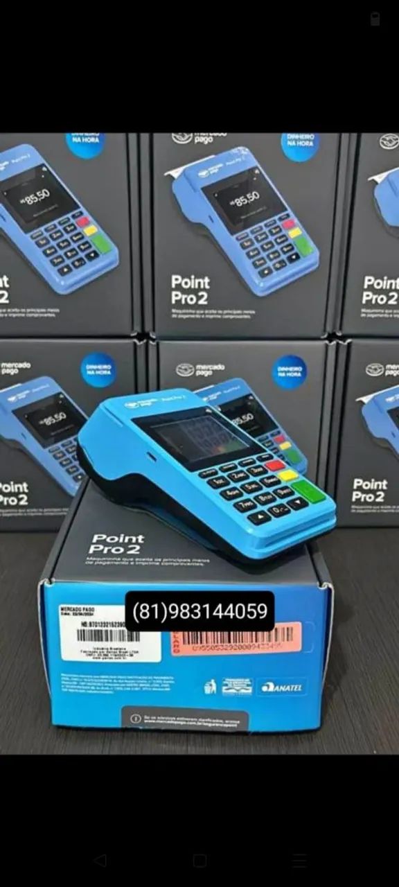 Maquininha de cartão Point Pro 2 - Mercado Pago