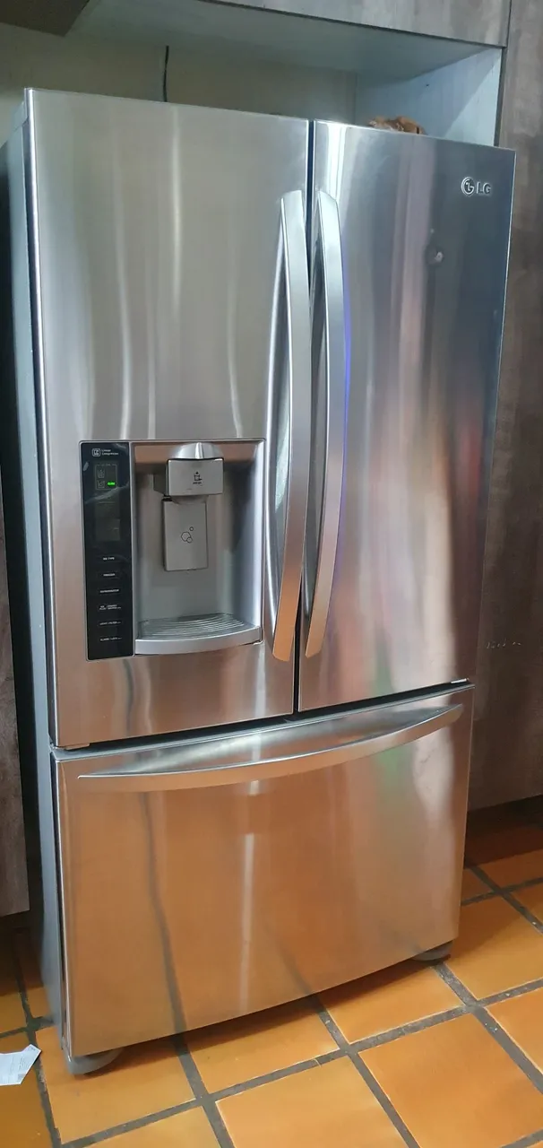 Geladeira LG French Door Inox inverse inverter