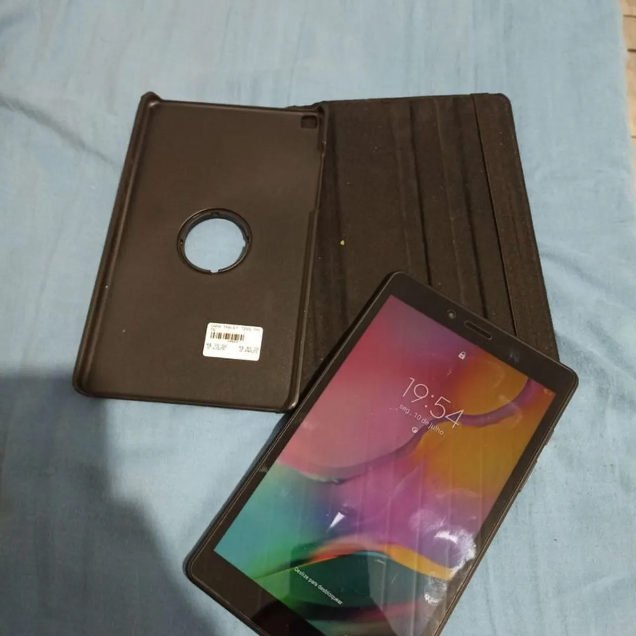 Tablet Samsung Tab A com Capa Protetora