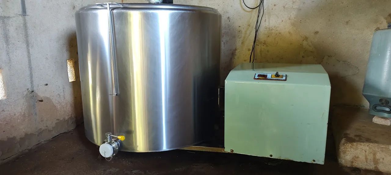 Tanque resfriador de Leite Inox 500 Litros - Foto 2