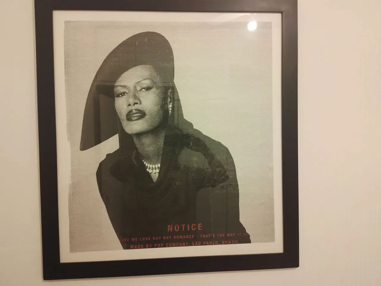  Quadro emoldurado Grace Jones - Foto 2