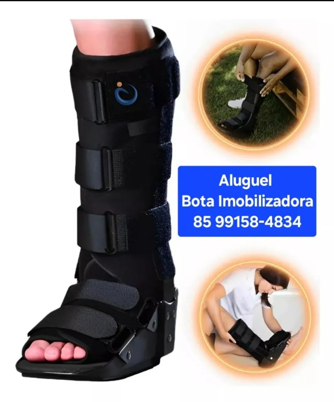 Aluguel de Bota Ortopedica