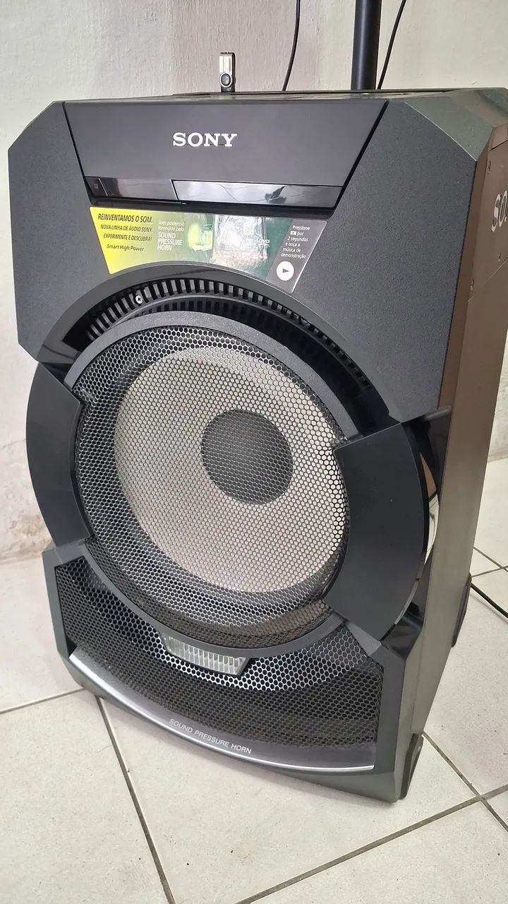 Torre Sony 2000 watts conservada - Aparelhos de Som - Pajuçara