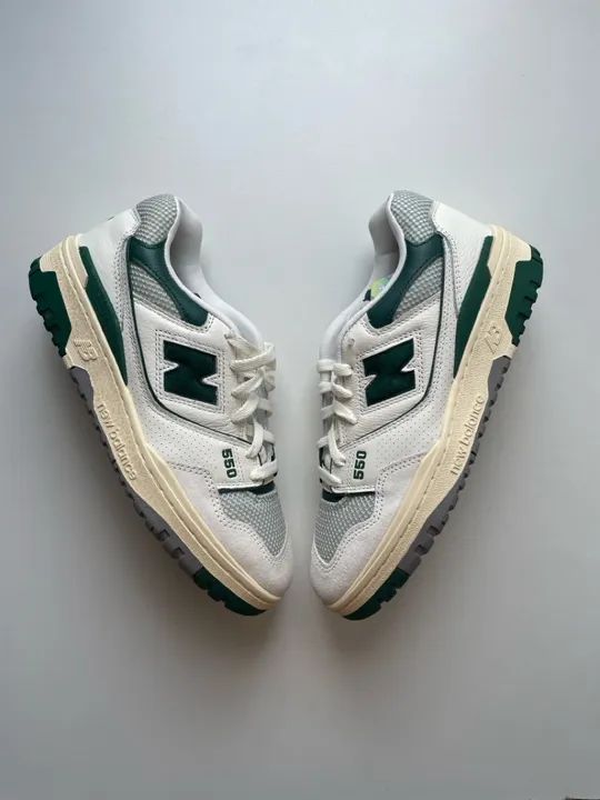 Tênis New Balance 550 Hunter Green - Foto 5