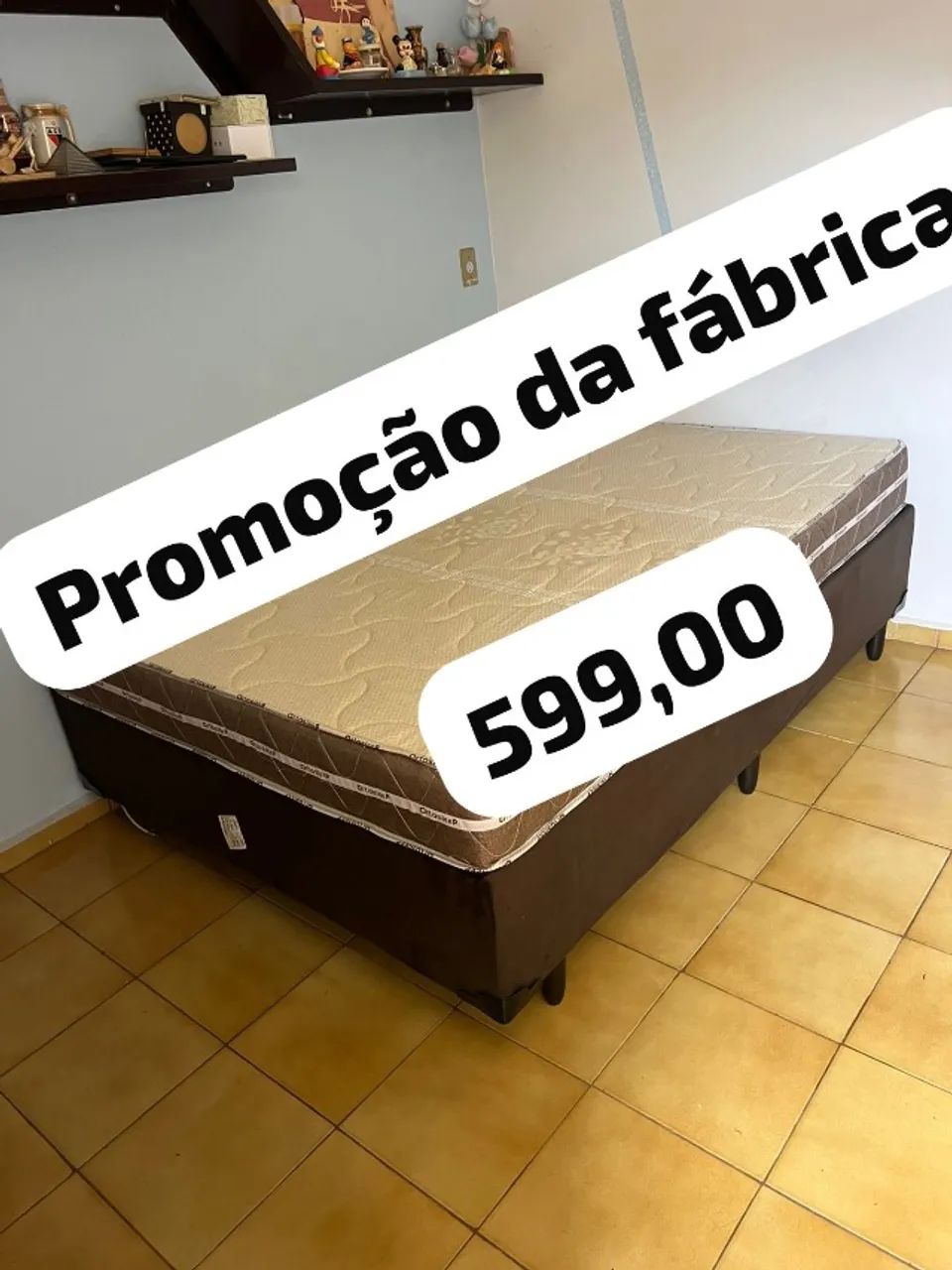 Cama box casal liquidação 