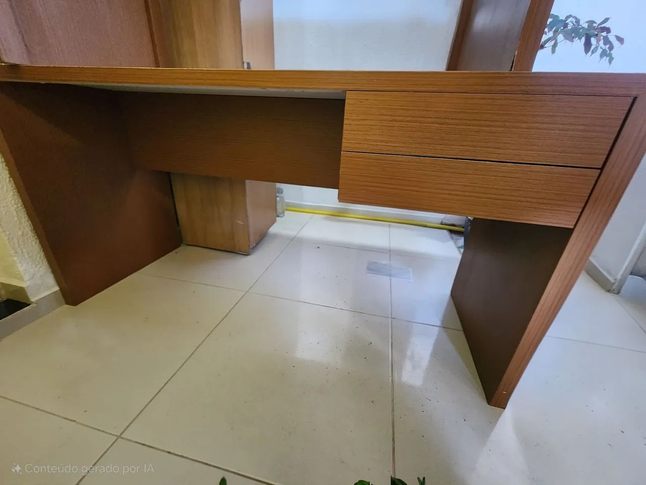 Desk Bureau with 2 Drawers, 1.50 m x 57 cm