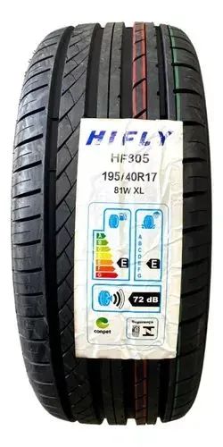PNEU HIFLY 195/40R17 81W XL HF805-R$ 459,00