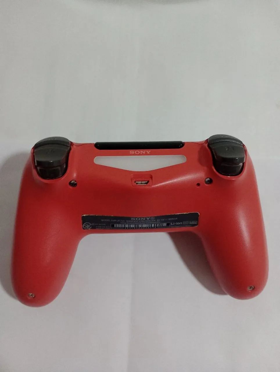 Controle Clear Red Playstation 4 Original Sony - Foto 2