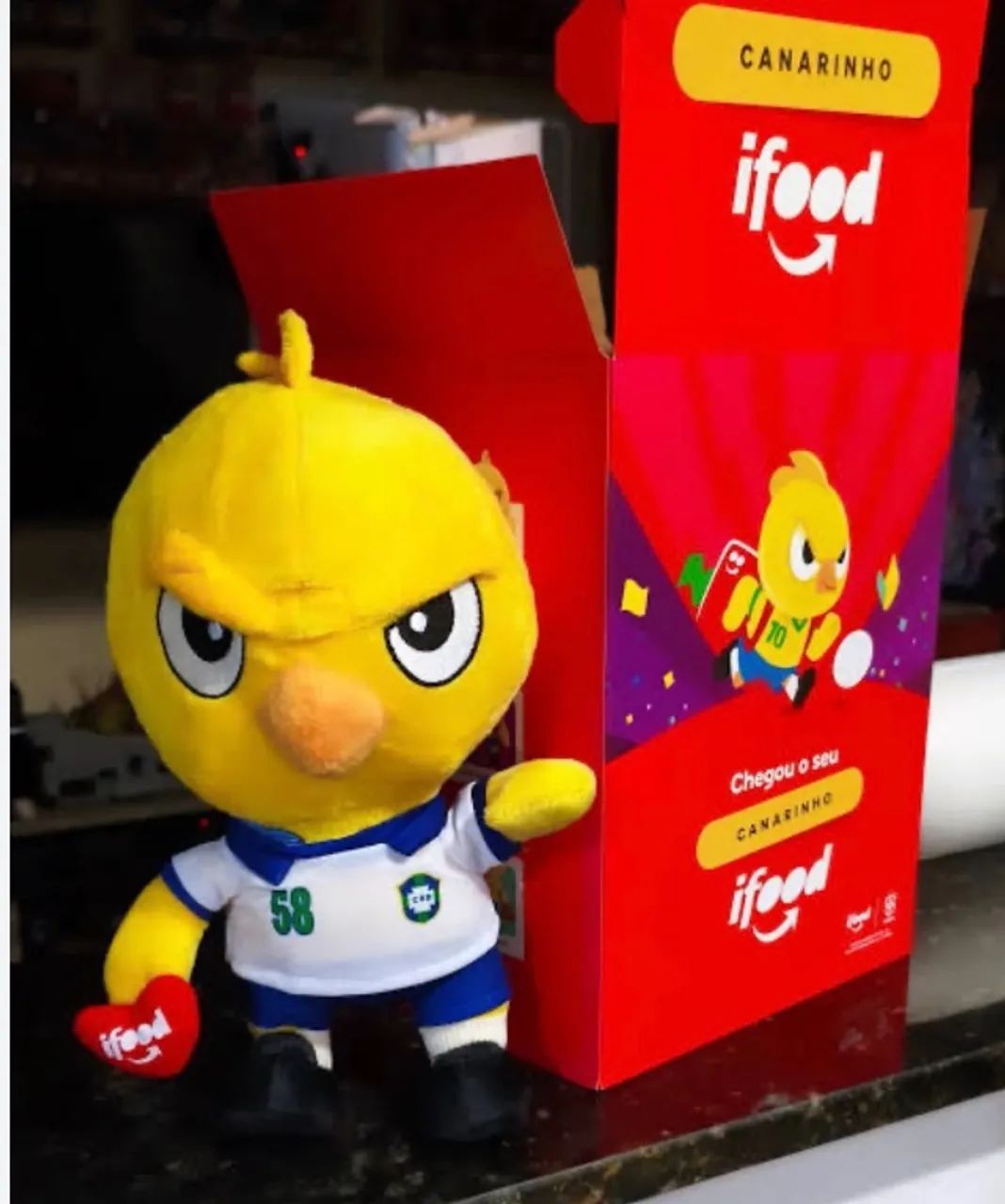 Canarinho Ifood 58