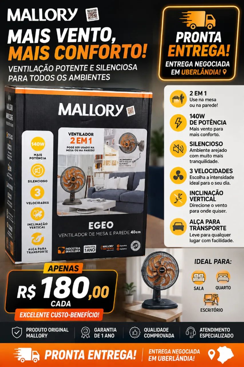 Ventilador de mesa