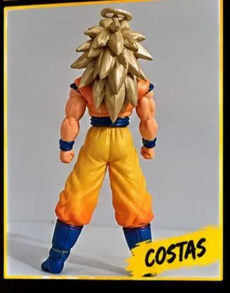 Boneco action figure do Goku Ssj 3 - Foto 4