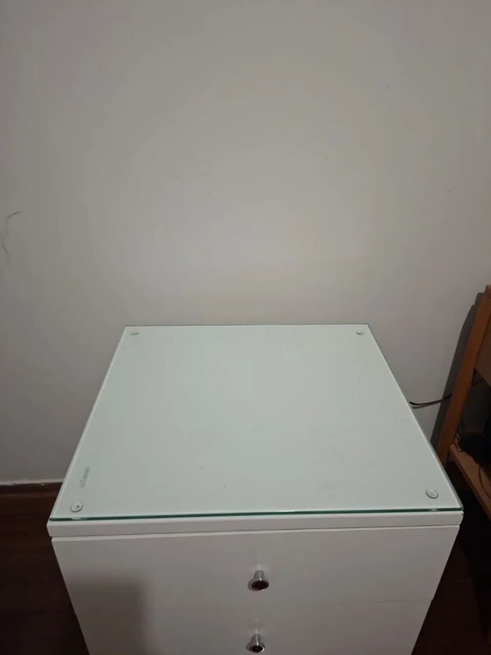 Criado mudo branco - Foto 3