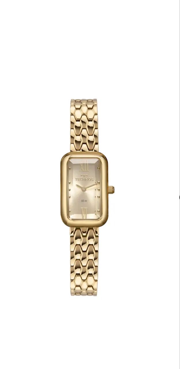 Relógio Technos Feminino Mini Dourado 5Y20LO/1D - Foto 3