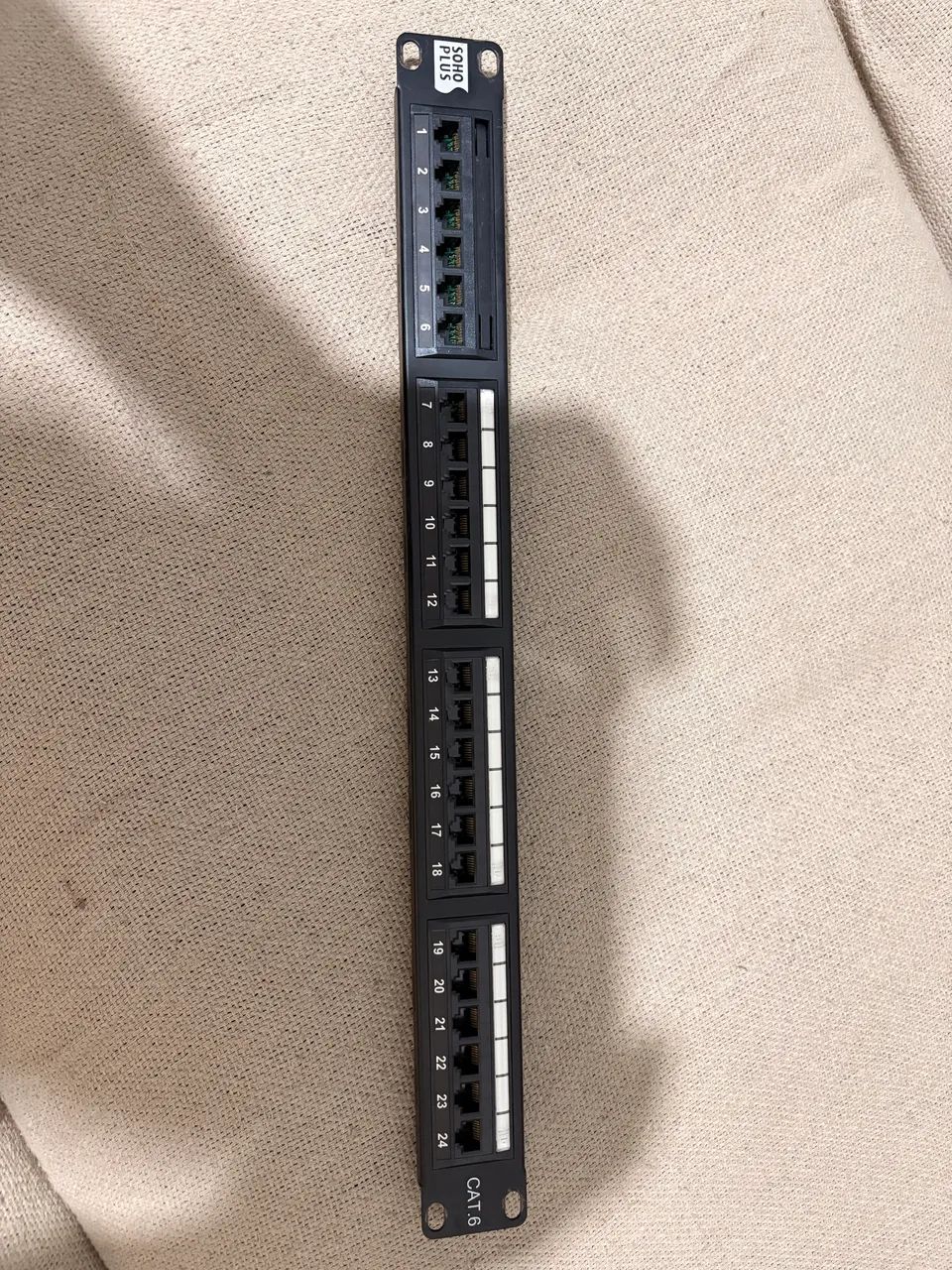 Patch panel cat6 Sohoplus