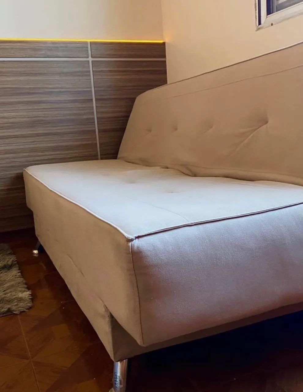 Sofá-cama pra ir logo - Foto 3