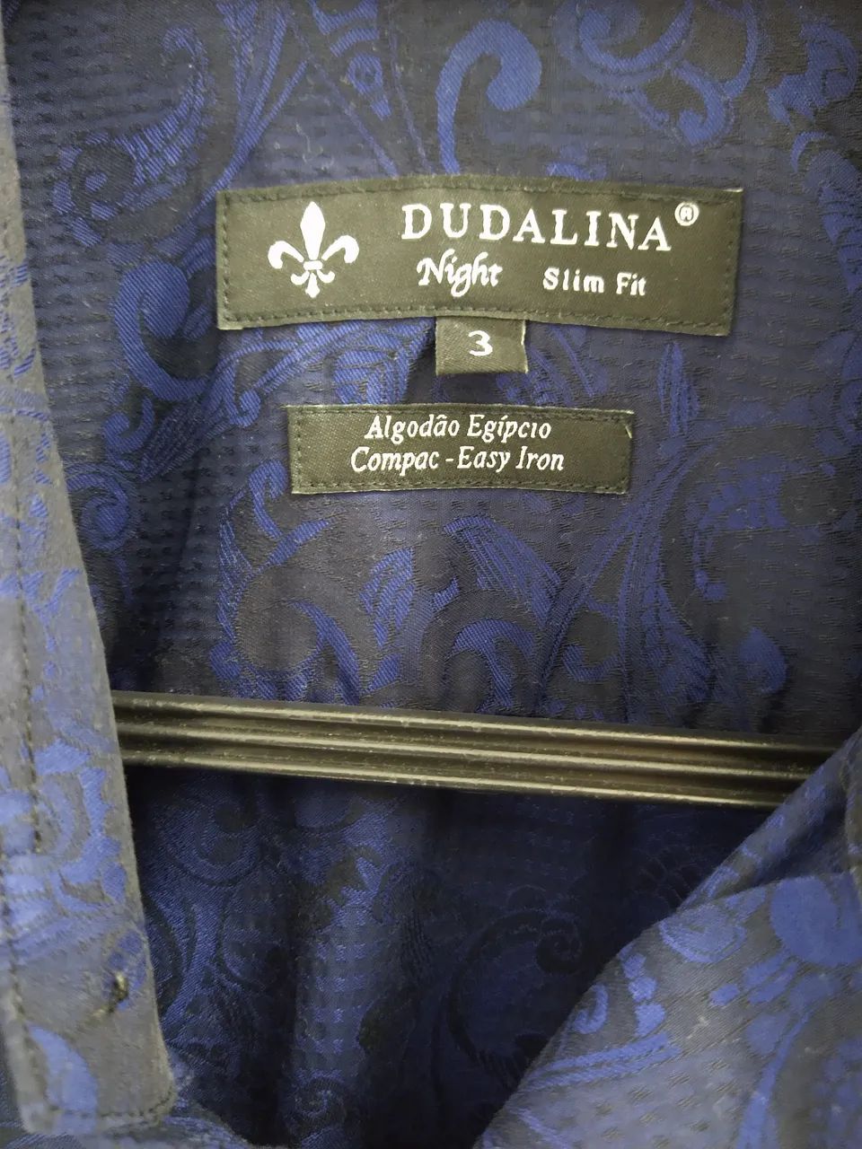 PRA HOJE* Camisa Dudalina Night tam. 3 slim fit (ed. limitada) - Foto 3