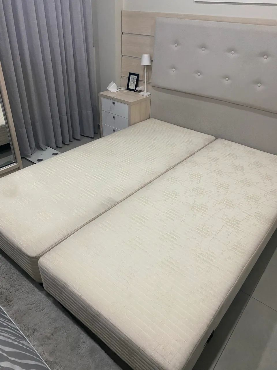 Cama queen com base  - Foto 2