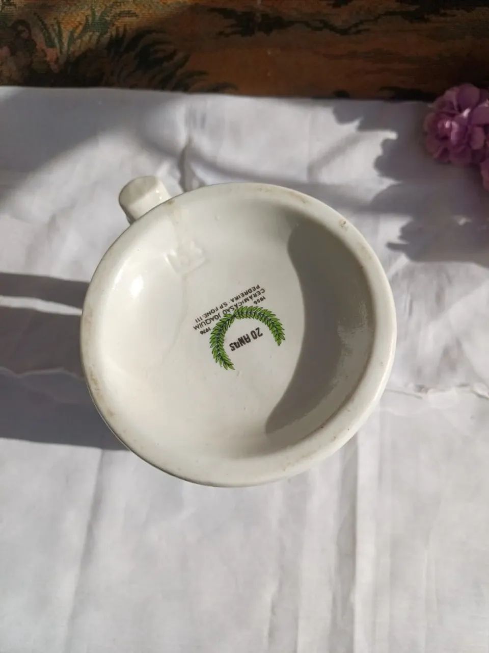 Caneca antiga colecionável Exército  - Foto 4
