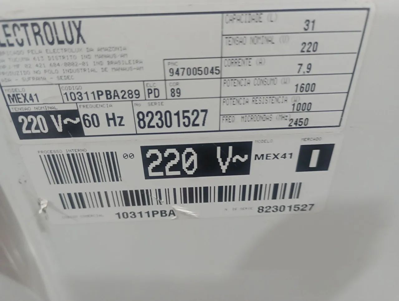 Microondas Eletrolux 31 lts grill  - Foto 4
