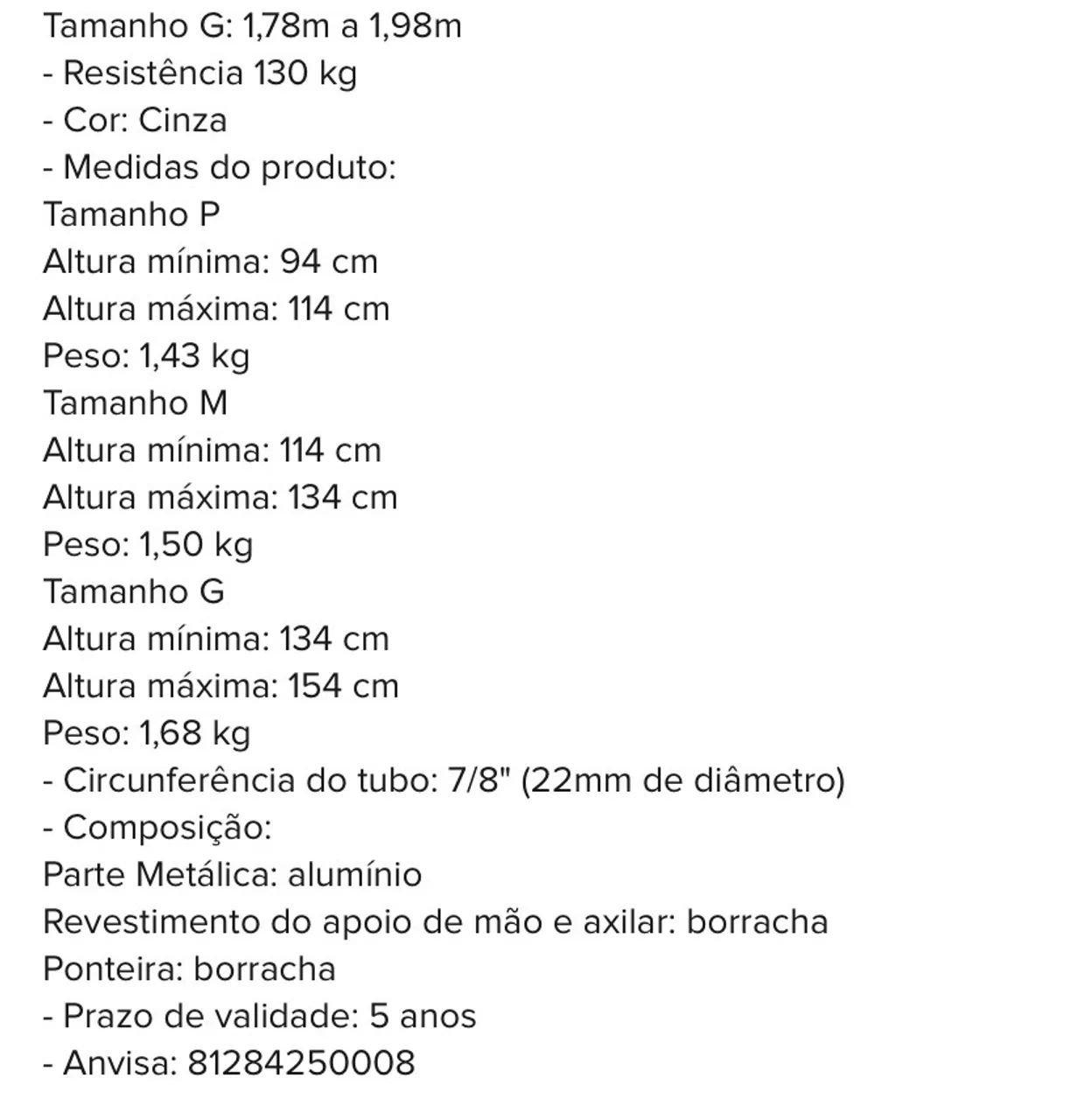 Muletas axilares - Foto 3