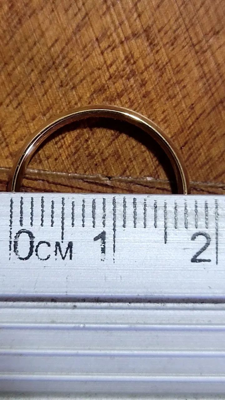 Par de alianças 5.6 g de 18k - Foto 3