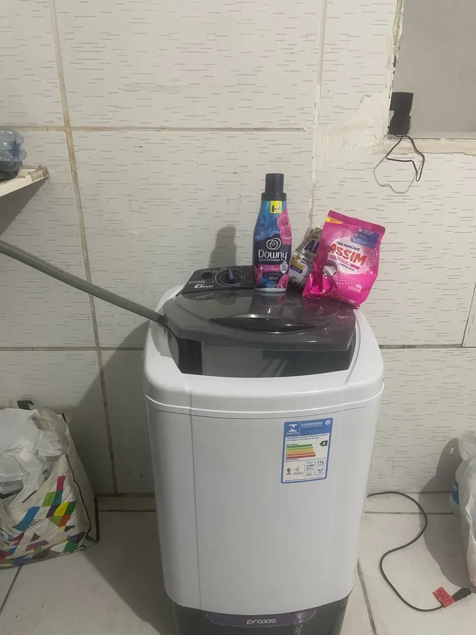 Lavadora praxis 6kg