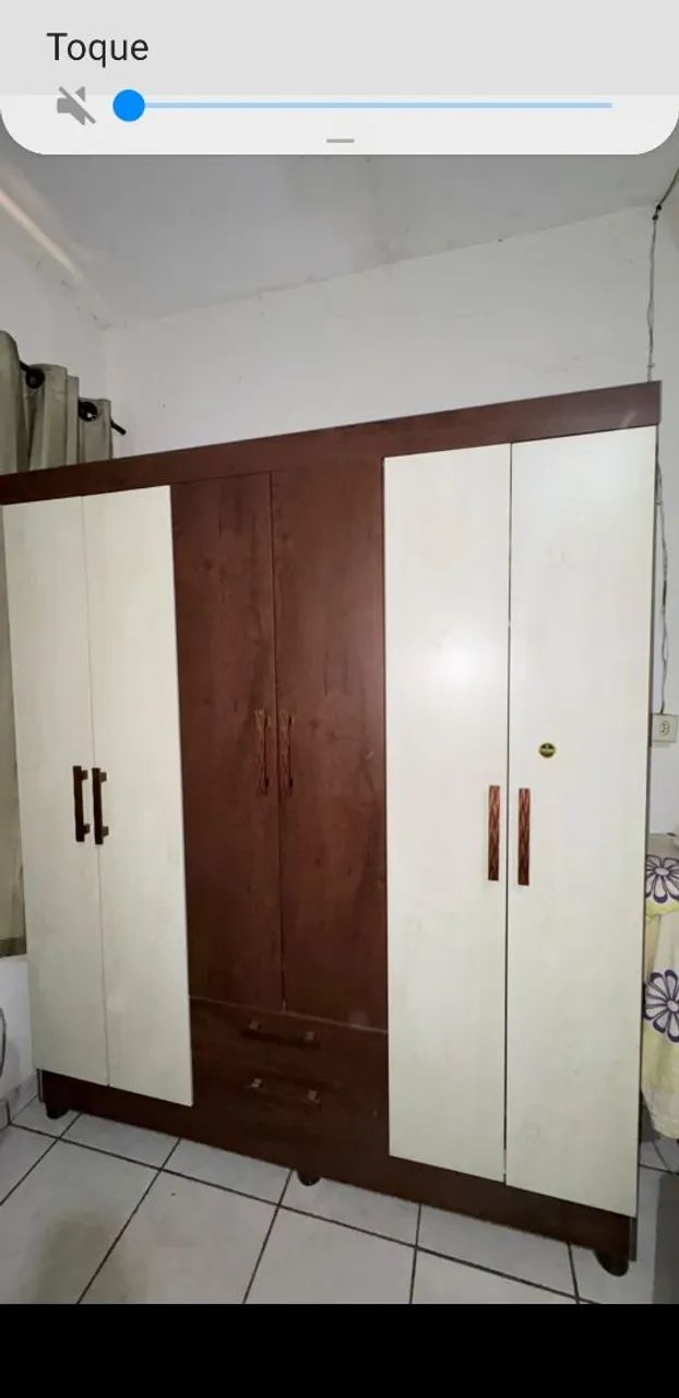 Guarda-roupa casal semi novo. - Foto 2