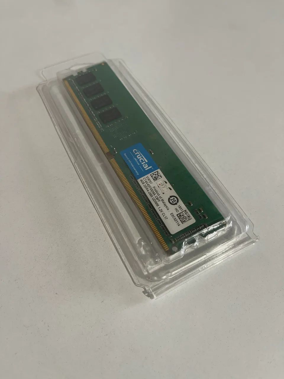 Memória RAM DDR4 Crucial