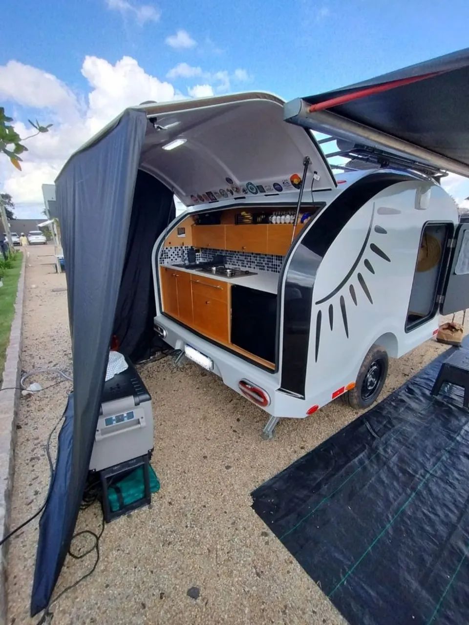 Mini trailer Sun