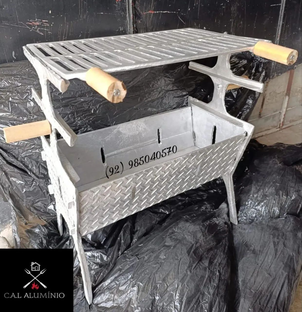 Churrasqueira de aluminio  - Foto 4