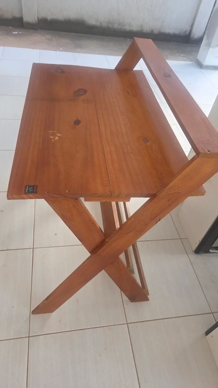 Mesa rústica 