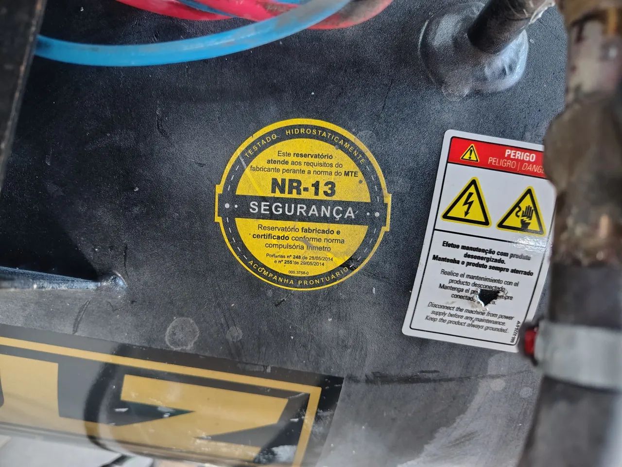 Compressor Schulz 15 pés 200 litros - Foto 5