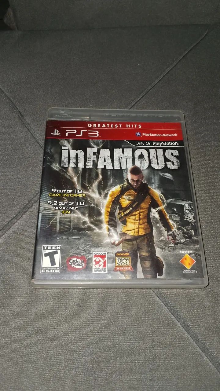 InFamous ps3 jogo