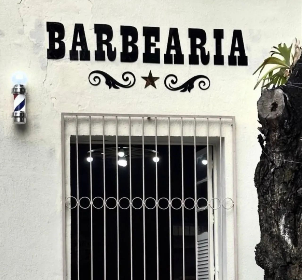 Placas de Barbearia em Acrílico 