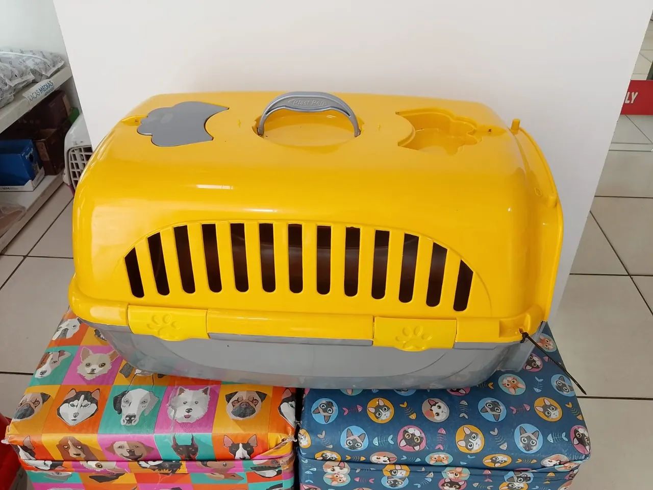 Caixa de trasporte  e bolsa  pet  - Foto 3