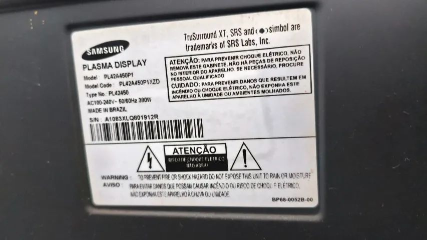 TV Plasma Samsung 42 polegadas (ler anúncio) - Foto 5