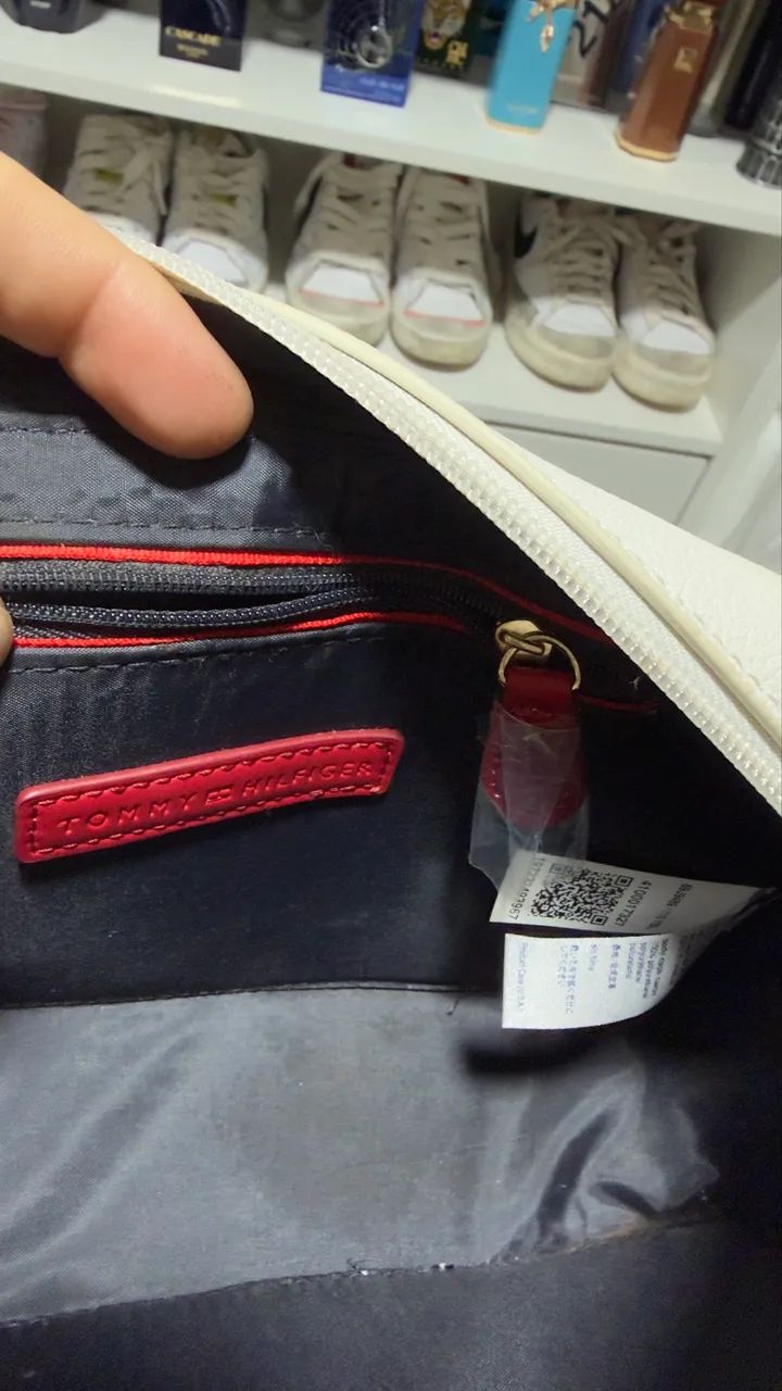 Bolsa Tommy Hilfiger branca  - Foto 3