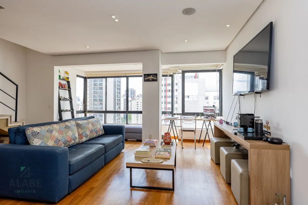 Cobertura para venda em Brooklin com 2 quartos, sendo 1 suíte, 210m² - Foto 2