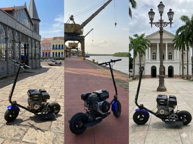 Walk machine com motor estacionário 215 HP - Foto 4
