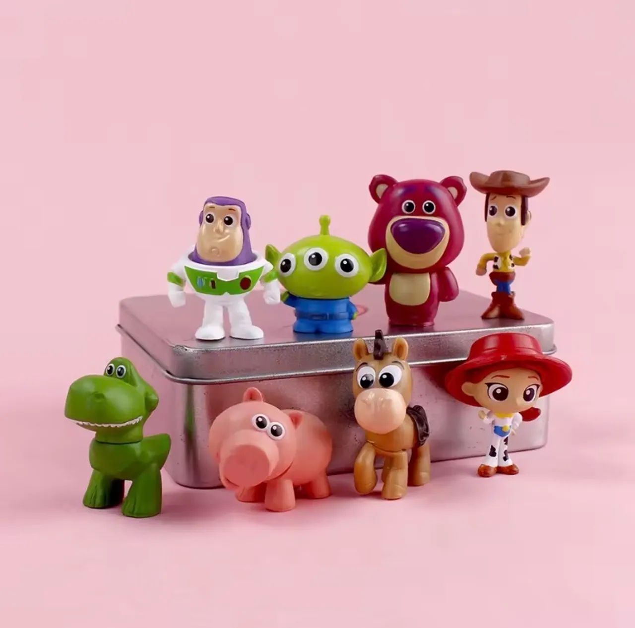 Kit con 8 miniaturas Toy Story action figure Disney Pixar - Foto 2