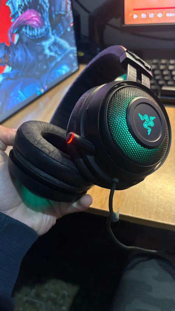 Headset razer kraken Ultimate - Foto 4
