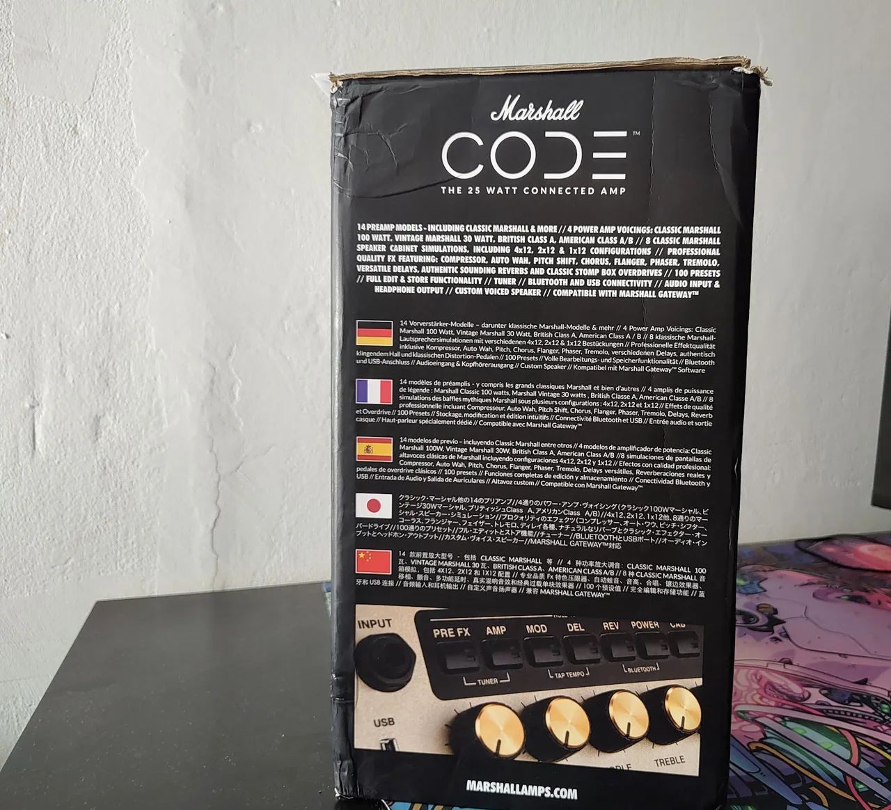 Amplificador Marshall Code 25  - Foto 5