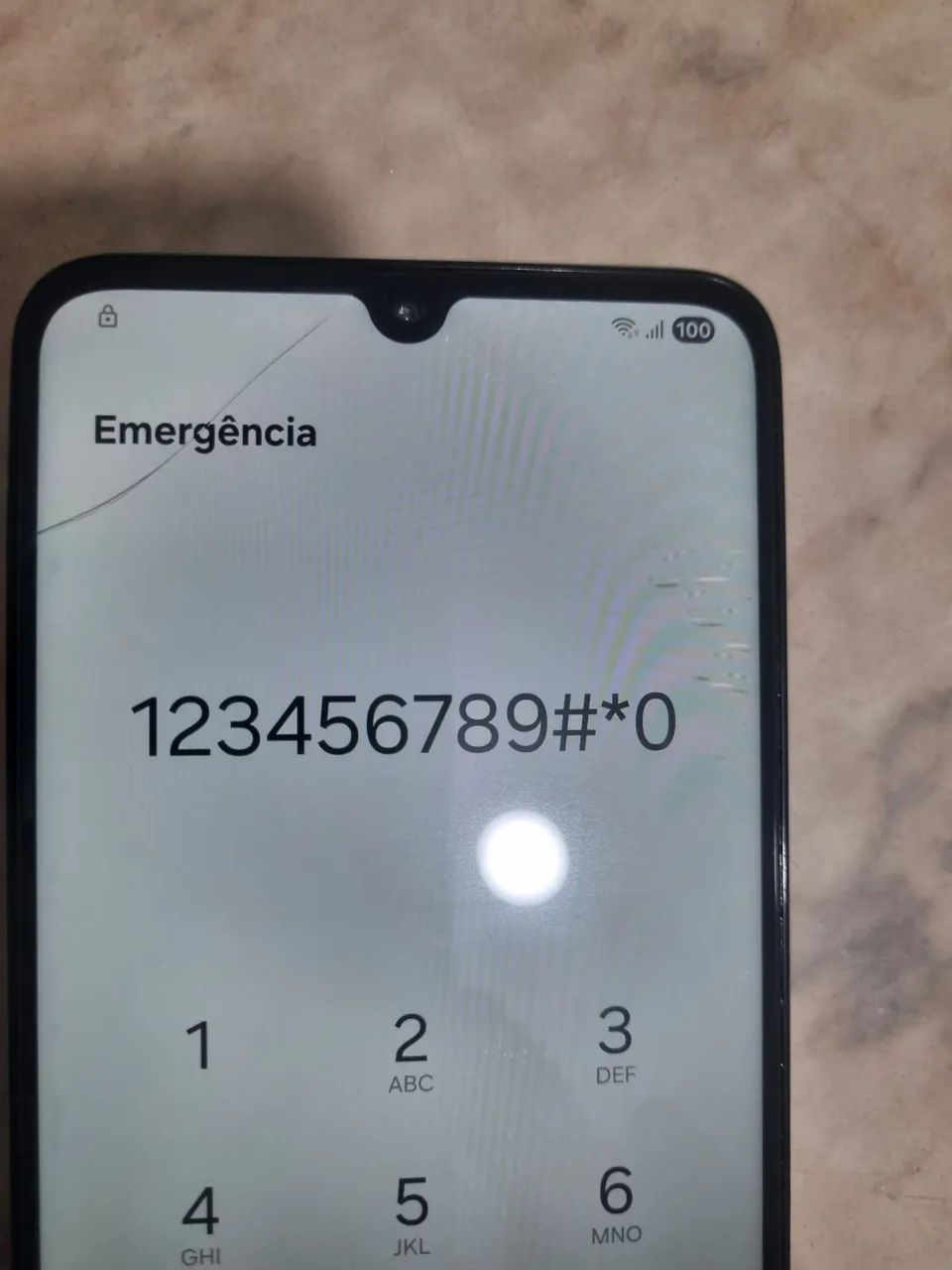 Tela Original Samsung A05s - ESTÁ COM UM PEQUENO TRINCO NA PARTE DE CIMA LEIA A DESCRIÇÃO  - Foto 2
