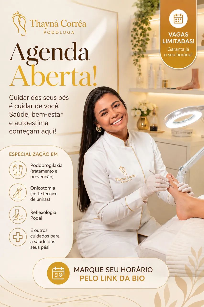 Atendimento podologia 