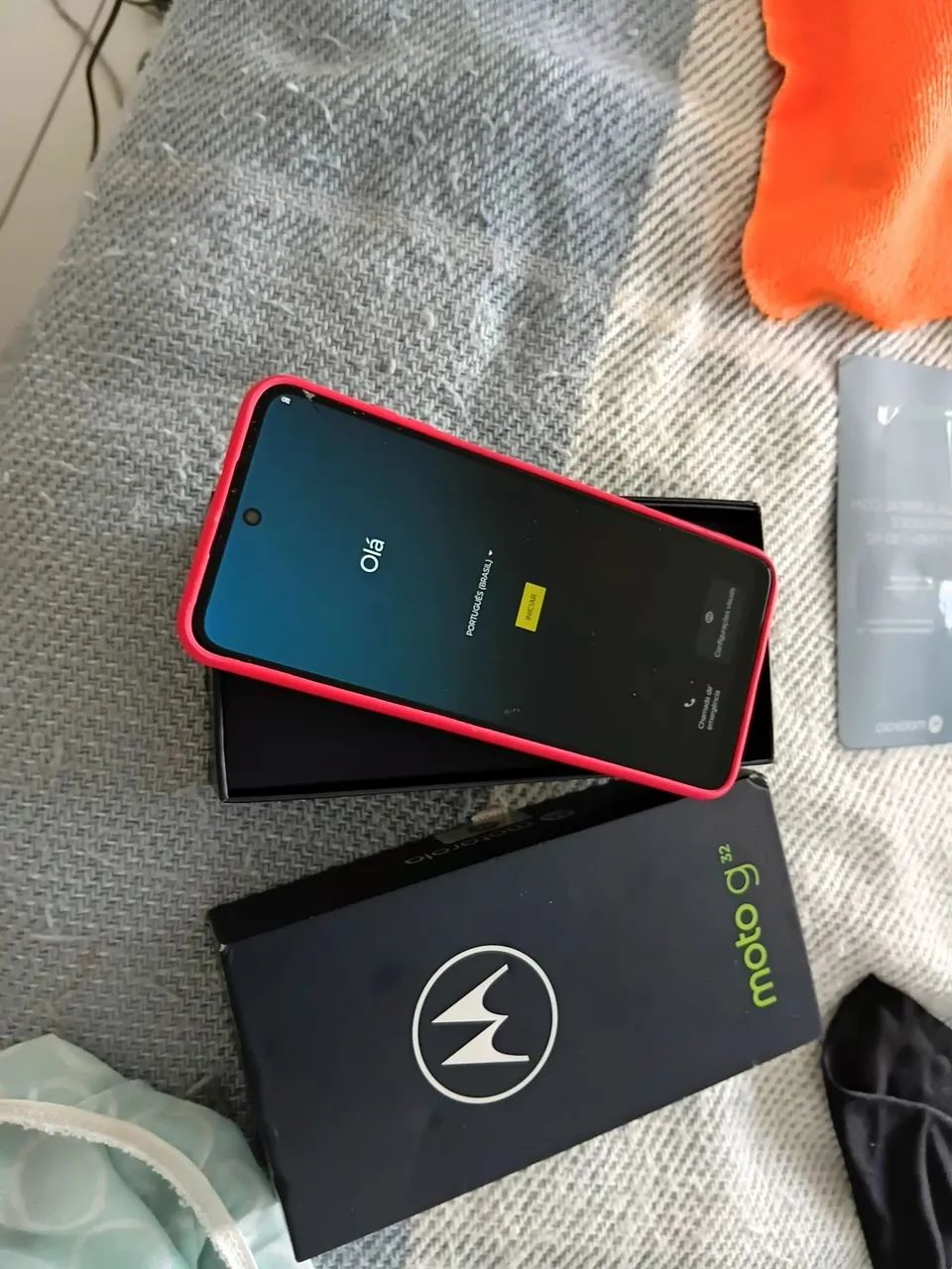 Celular moto g32 4 de ran e 128 giga - Foto 3