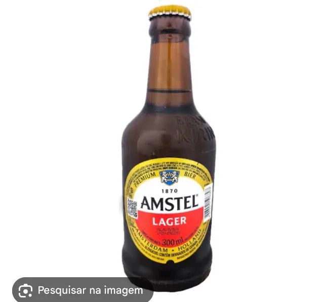Vasilhame de amestel litrinho