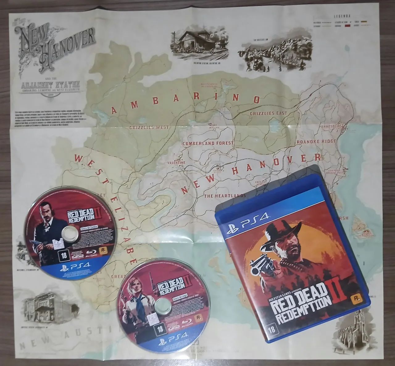 Red Dead Redemption 2 (com mapa) jogo ps4 - Foto 3