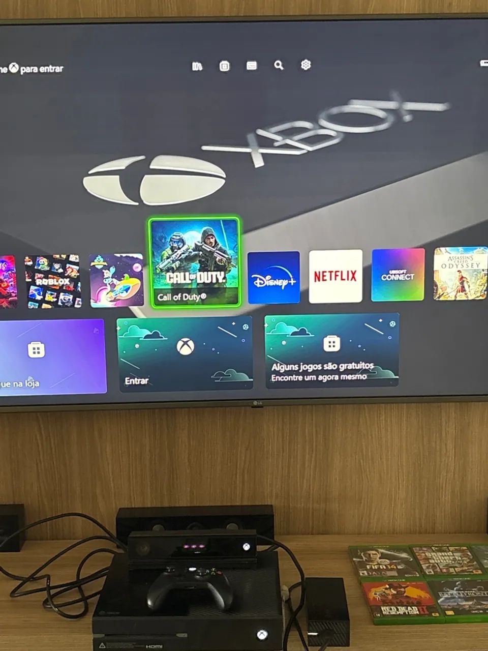 XBOX One, com Kinect, controle e jogos - Foto 5